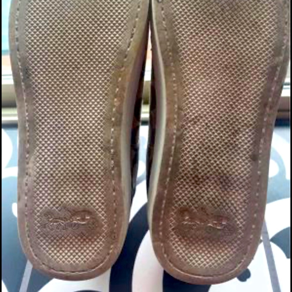 COACH Paddy Signature Monogram Sneakers Brown Size 8 - Picture 4 of 4